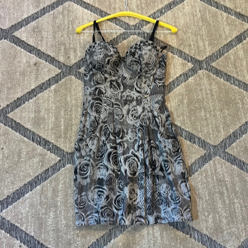 Guess Floral Bustier floral mini